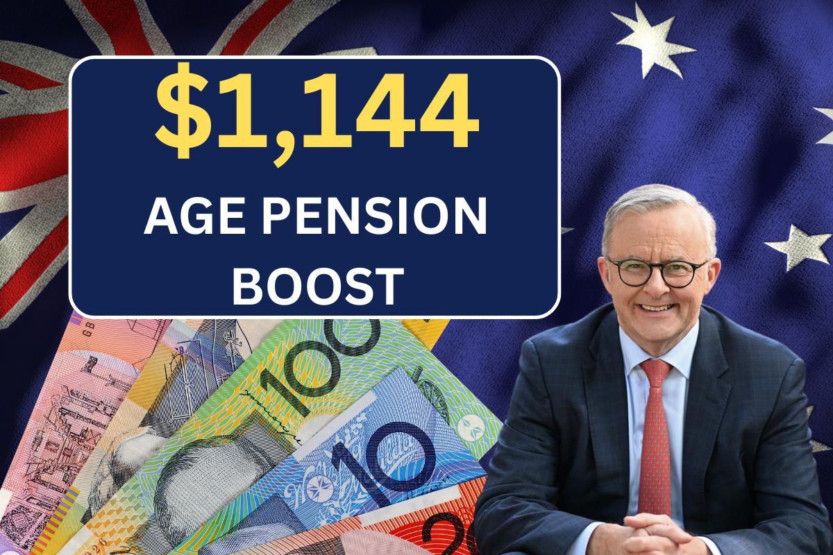 $1,144 Centrelink Age Pension Boost 2025