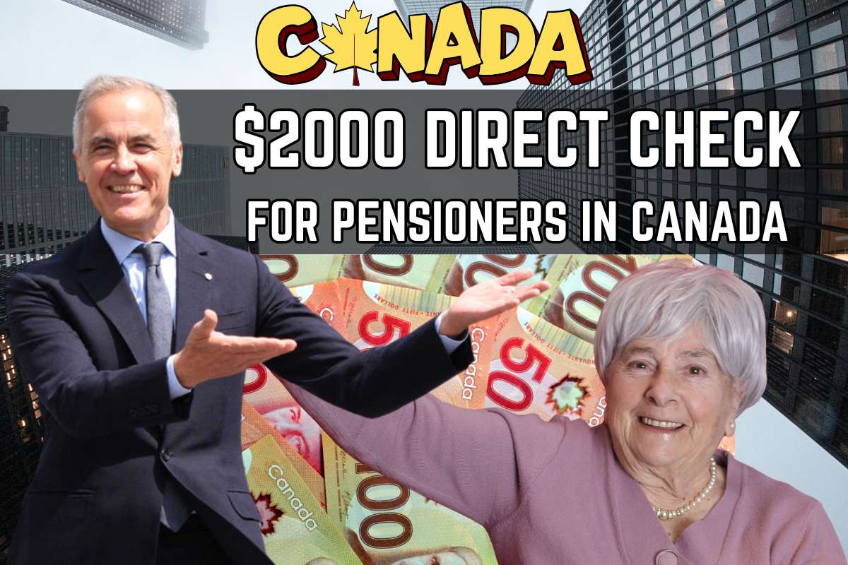 $2000 Direct Check For Pensioners In Canada
