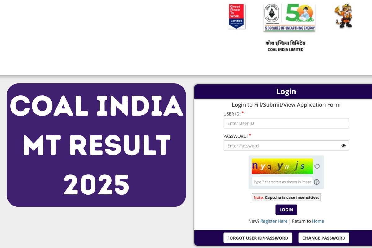 ⁠CIL MT Result 2025, Cutoff Marks, Merit List