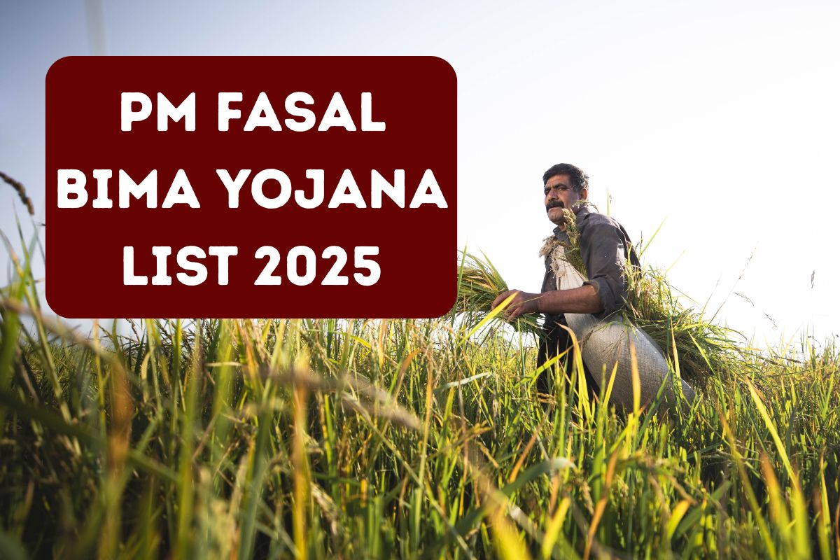⁠PM Fasal Bima Yojana List 2025, Check Status Online