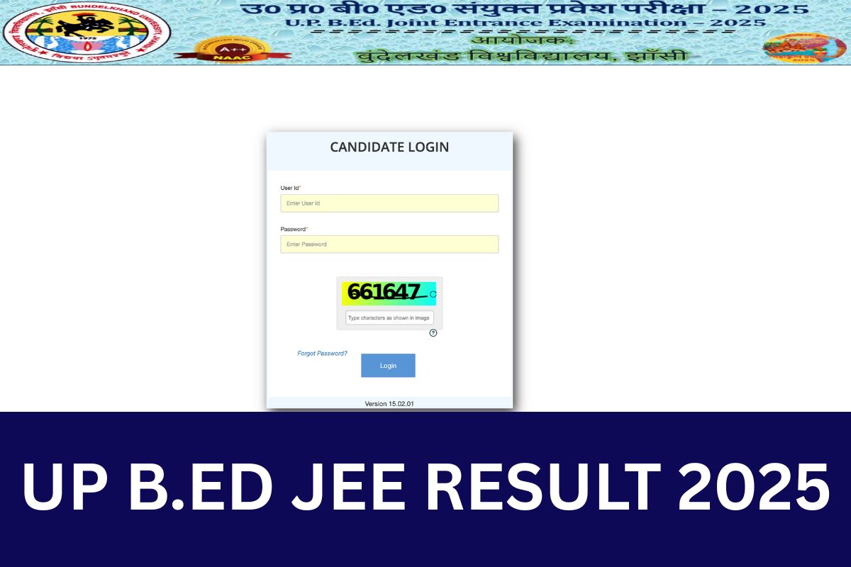 UP B.Ed JEE Result 2025, Cut Off, Scorecard, Merit List