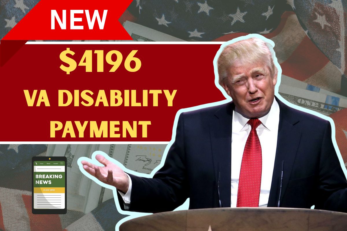 $4196 VA Disability Payment Set for October 2025